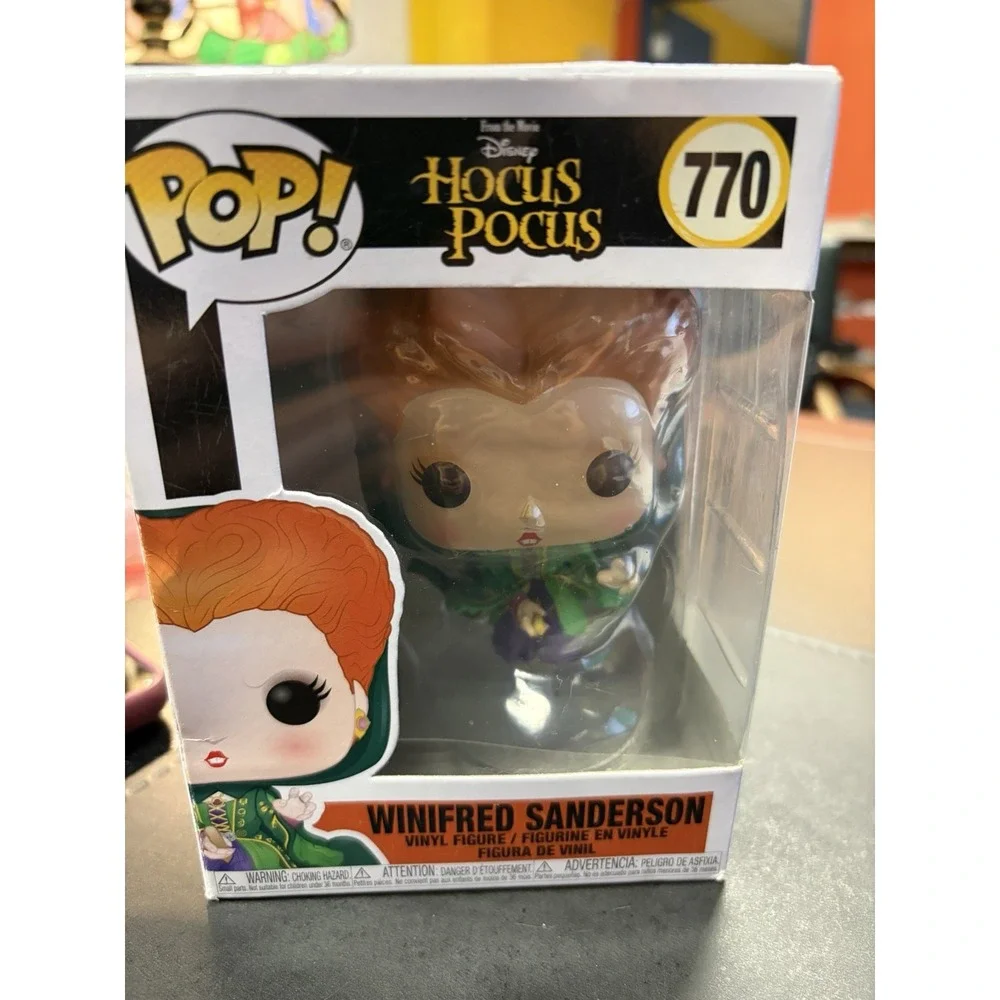Hocus Pocus Funko Pop #770 Winifred Sanderson on Broom Vinyl Figure NIB Disney